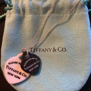 Tiffany & Co. Double Heart Necklace